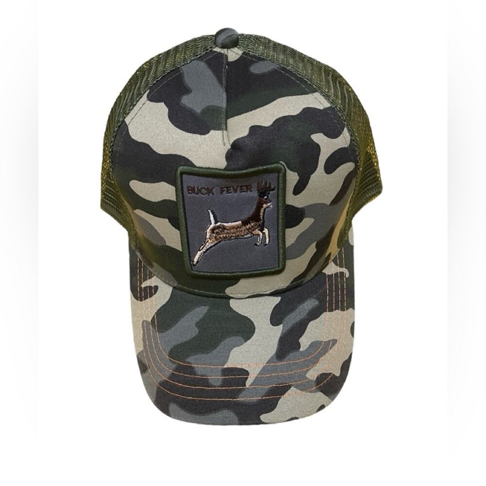 Buck Fever Hunting Camo printed Baseball hat